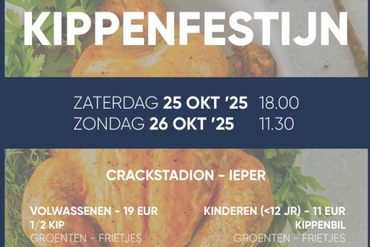 Kippenfestijn bij KVK Westhoek!