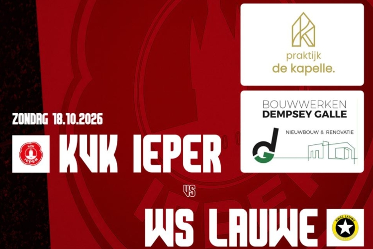 Onze volgende tegenstander KWSC Lauwe in de kijker!